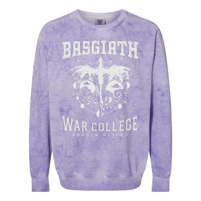 Basgiath War College Dragon Riders Colorblast Crewneck Sweatshirt