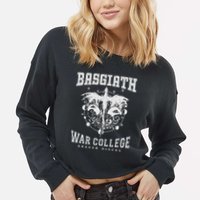 Basgiath War College Dragon Riders Cropped Pullover Crew