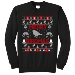 Bird Watching Christmas Birding Merry Birdmas Ugly Sweater Sweatshirt