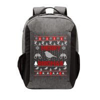 Bird Watching Christmas Birding Merry Birdmas Ugly Sweater Vector Backpack