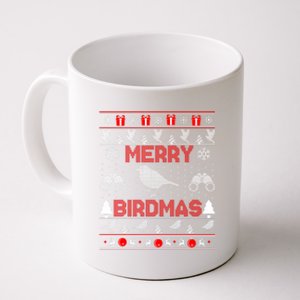 Bird Watching Christmas Birding Merry Birdmas Ugly Sweater Coffee Mug