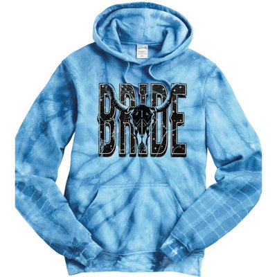 Bride Western Country Cowgirl Nashville Bachelorette Party Tie Dye Hoodie