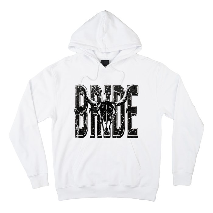 Bride Western Country Cowgirl Nashville Bachelorette Party Hoodie