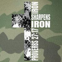 Black White Cross Iron Sharpens Iron Verse Christian Couples Legacy Tie Dye Trucker Hat