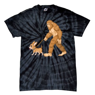 Bigfoot Walk Chihuahua Tie-Dye T-Shirt