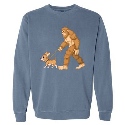 Bigfoot Walk Chihuahua Garment-Dyed Sweatshirt