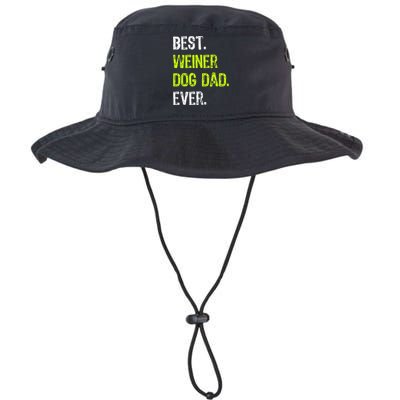 Best WEINER DOG DAD Ever Fathers Day Dachshund Legacy Cool Fit Booney Bucket Hat