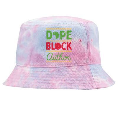 Black Writers Dope Black Author Gift Tie-Dyed Bucket Hat