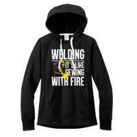 Best Welding Design Welder Welding Metal Weld Women's Fleece Hoodie