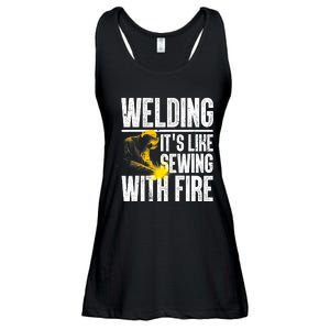 Best Welding Design Welder Welding Metal Weld Ladies Essential Flowy Tank