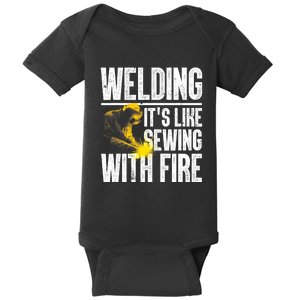 Best Welding Design Welder Welding Metal Weld Baby Bodysuit