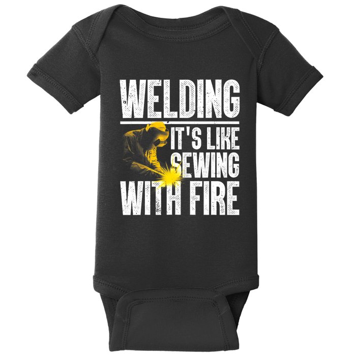 Best Welding Design Welder Welding Metal Weld Baby Bodysuit