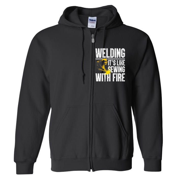 Best Welding Design Welder Welding Metal Weld Full Zip Hoodie