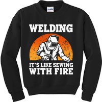 Best Welding Design For Wo Welder Welding Metal Weld Kids Sweatshirt