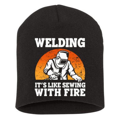 Best Welding Design For Wo Welder Welding Metal Weld Short Acrylic Beanie