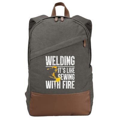 Best Welding Design For Wo Welder Welding Metal Weld Cotton Canvas Backpack