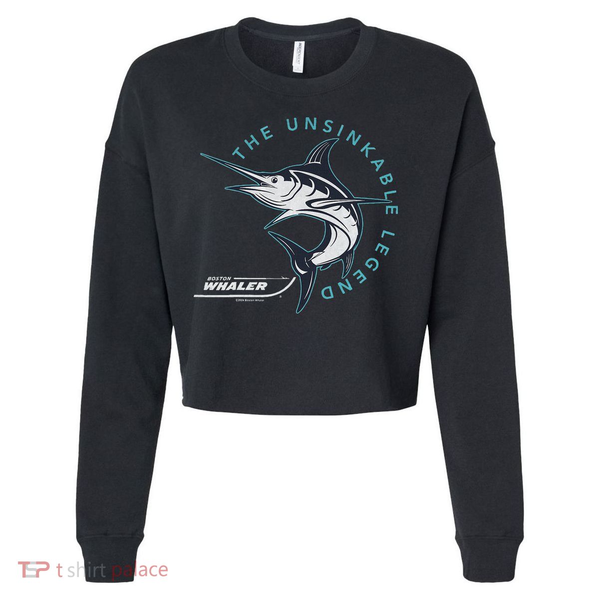 Boston Whaler Destination Cropped Pullover Crew