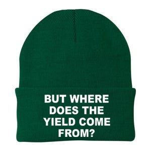 But Where Does The Yield Come From Knit Cap Winter Beanie