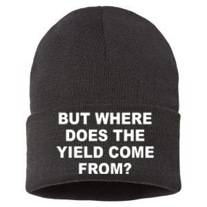 But Where Does The Yield Come From Sustainable Knit Beanie