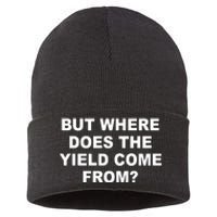 But Where Does The Yield Come From Sustainable Knit Beanie