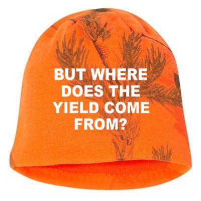 But Where Does The Yield Come From Kati - Camo Knit Beanie