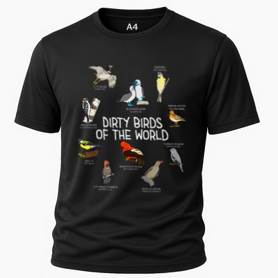 Bird Watching Dirty Birds Of The World Funny Birding Performance Shirt