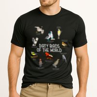 Bird Watching Dirty Birds Of The World Funny Birding Cooling Performance Crew T-Shirt