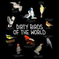 Bird Watching Dirty Birds Of The World Funny Birding Impact Tech Backpack