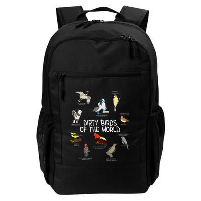 Bird Watching Dirty Birds Of The World Funny Birding Backpack