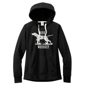 Bird Whiskey Dog Women's Fleece Hoodie