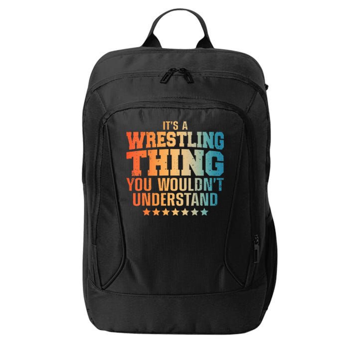 Best Wrestling Design Wrestle Wrestler City Backpack