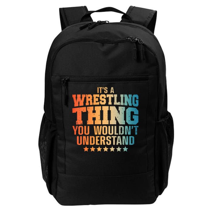 Best Wrestling Design Wrestle Wrestler Daily Commute Backpack