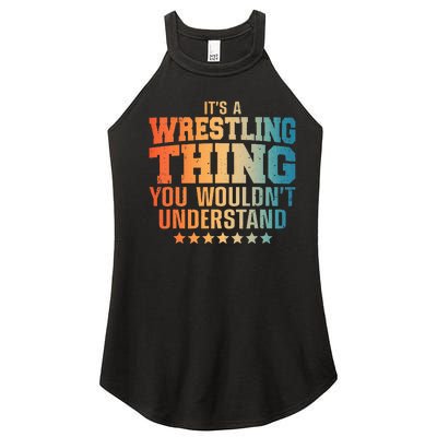 Best Wrestling Design Wrestle Wrestler Women’s Perfect Tri Rocker Tank