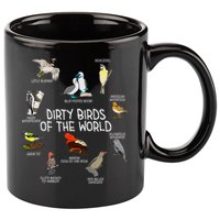 Bird Watching Dirty Birds Of The World Funny Birding 11oz C Handle Ceramic Mug
