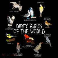 Bird Watching Dirty Birds Of The World Funny Birding Baby Bodysuit