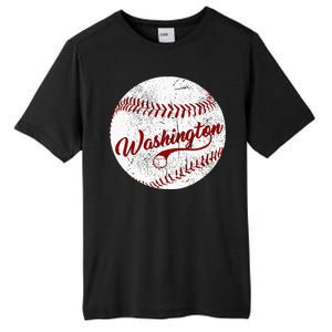 Baseball Washington Dc Team Love Baseball National Pastime Tall Fusion ChromaSoft Performance T-Shirt