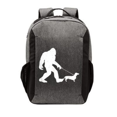 Bigfoot Walking Dachshund Funny Wiener Dog Gift Vector Backpack