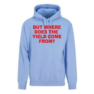 But Where Does The Yield Come From Unisex Surf Hoodie