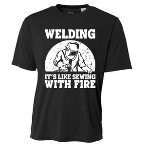 Best Welding Design Welder Welding Metal Weld Cooling Performance Crew T-Shirt