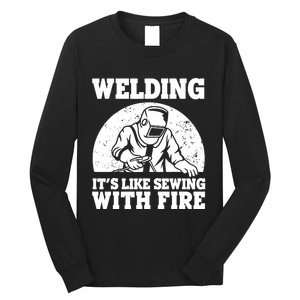 Best Welding Design Welder Welding Metal Weld Long Sleeve Shirt