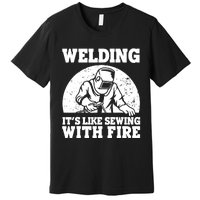 Best Welding Design Welder Welding Metal Weld Premium T-Shirt