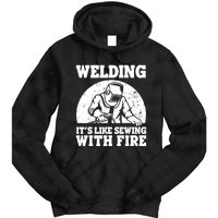 Best Welding Design Welder Welding Metal Weld Tie Dye Hoodie