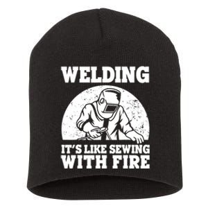 Best Welding Design Welder Welding Metal Weld Short Acrylic Beanie