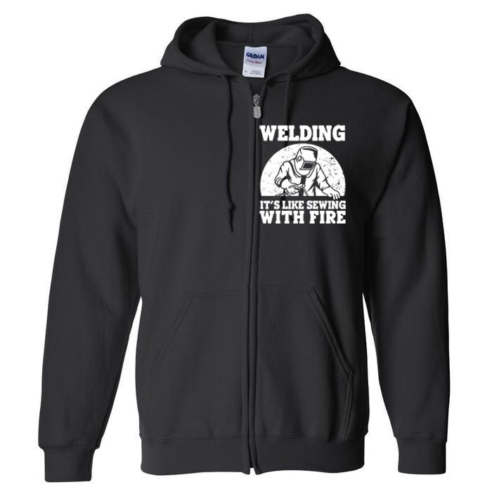 Best Welding Design Welder Welding Metal Weld Full Zip Hoodie