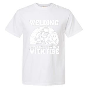 Best Welding Design Welder Welding Metal Weld Garment-Dyed Heavyweight T-Shirt