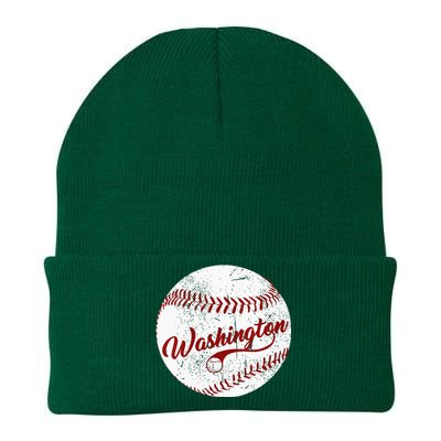 Baseball Washington DC Team Love Baseball National Pastime Knit Cap Winter Beanie