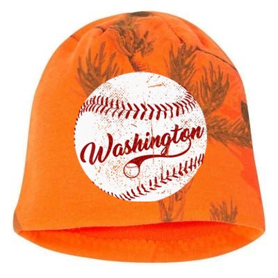 Baseball Washington DC Team Love Baseball National Pastime Kati - Camo Knit Beanie