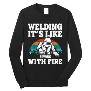 Best Welding Design For Men Women Welder Welding Metal Weld Long Sleeve Shirt