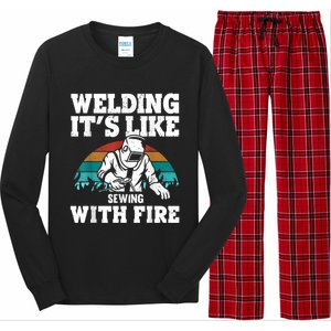 Best Welding Design For Men Women Welder Welding Metal Weld Long Sleeve Pajama Set