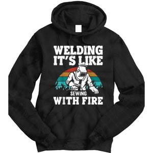 Best Welding Design For Men Women Welder Welding Metal Weld Tie Dye Hoodie